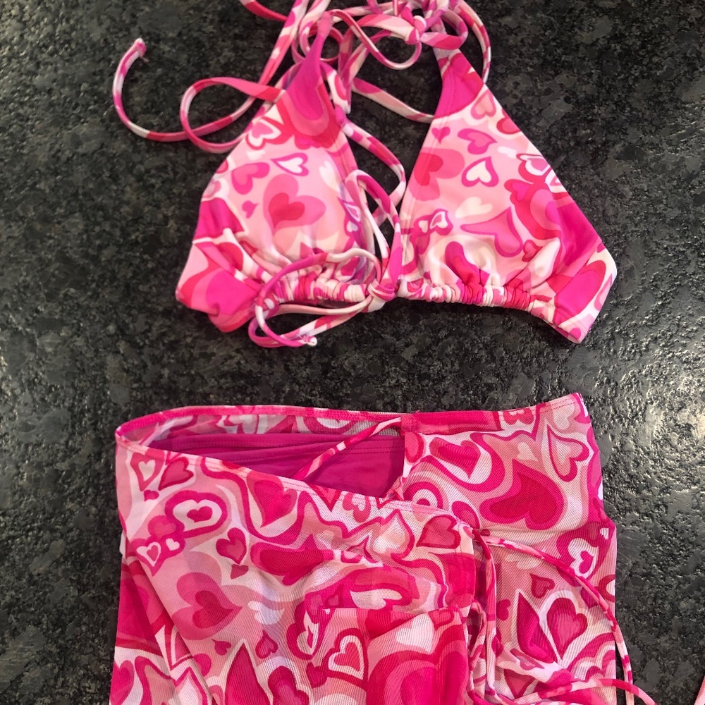 Bikini and sarong